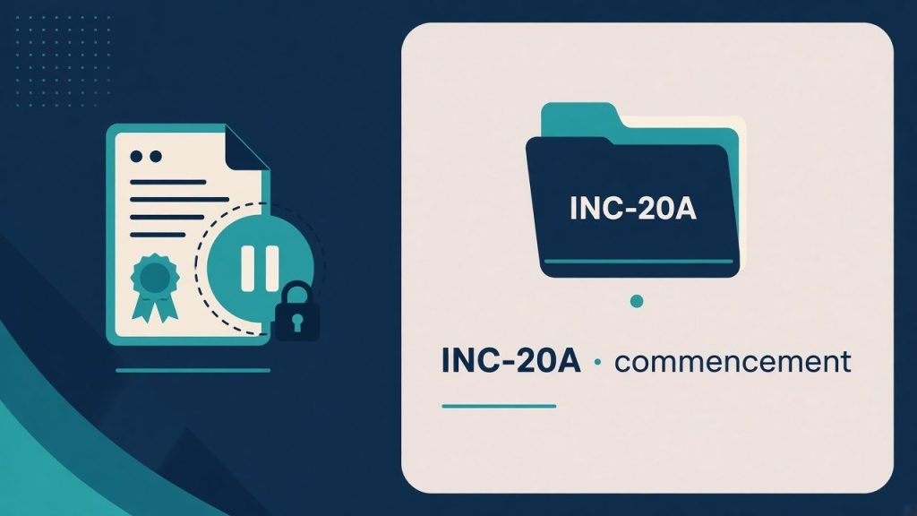 INC-20A commencement after certificate of incorporation for a Haryana private limited company